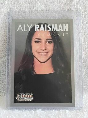 5/$20 Mint 2015 Panini Aly Raisman Gymnast Americana Card No. 7!!
